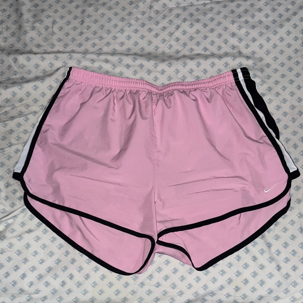 Nike Women's Athletic Shorts in Pink and Black